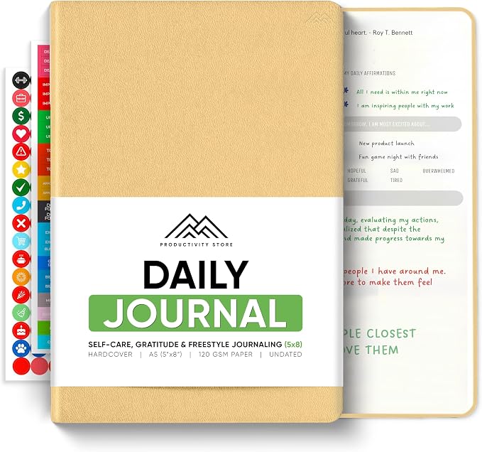Best Daily Journal for Men & Women by PRODUCTIVITYSTORE