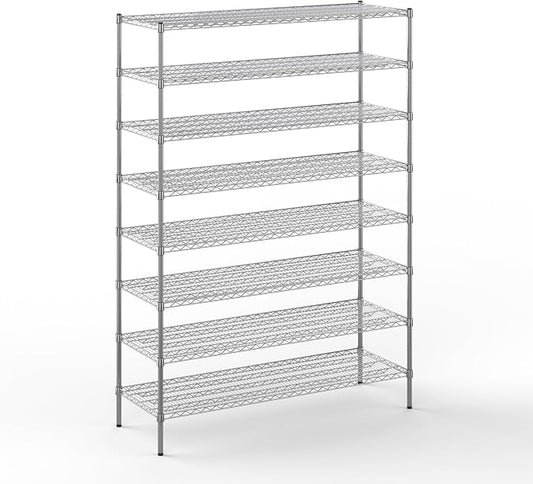 Regal Altair 21" Deep x 60" Wide x 86" Height Wire Shelving Kit | 8-Tier | NSF by Regal+Altair