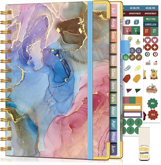 Academic Planner 2026-2027, Hardcover Weekly and Monthly Calendar Planner from by Unknown