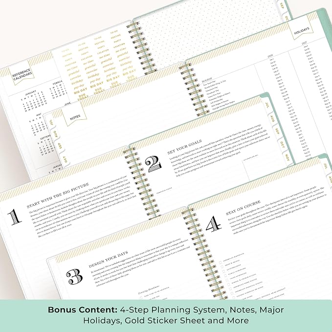 Blue Sky Day Designer 2026-2027 Weekly and Monthly Academic Year Planner - Image 5