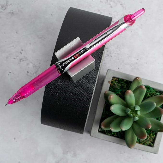 Pilot Precise V5 RT Refillable & Retractable Rolling Ball Pens, Extra Fine - Image 2