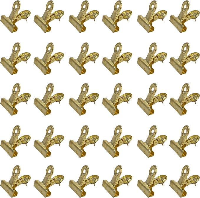 30PCS Gold Push Pin Clips, Metal Mini Thumb Tacks by Unknown