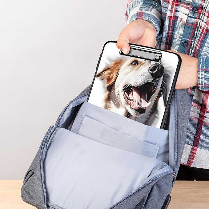 Clipboard with Storage, Heavy Duty Plastic Storage Clipboard with Low Profile - Image 7
