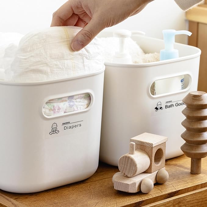 Epson LABELWORKS 224BMCPX Genuine PET (Polyester) Tape Cartridge - Black on Matte Clear Designer Craft Label Maker Tape - 1" (24MM) Wide, 26'-DeskLoop Office