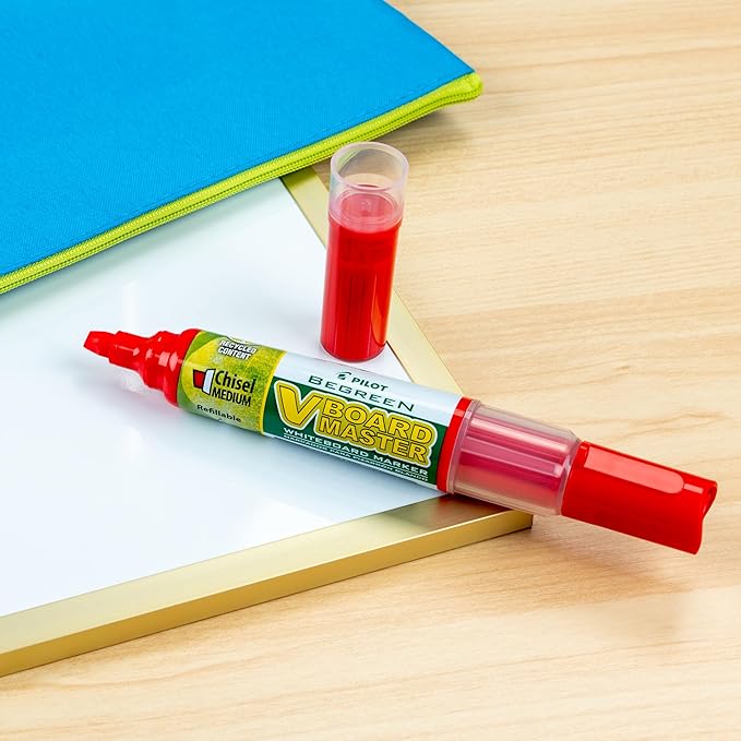 Pilot V Board Master BeGreen Whiteboard Marker Refill Cartridges - Image 3
