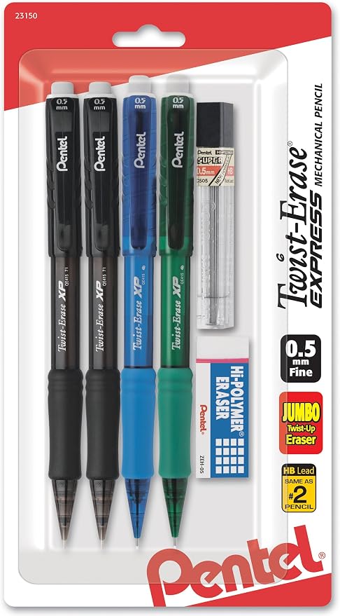 Pentel Twist-Erase Express Mechanical Pencil by PentelofAmerica