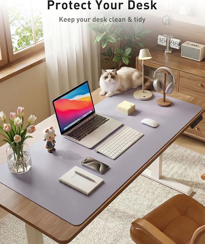 Aothia Faux Leather Desk Mat - Image 3