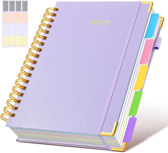 Hardcover Spiral Notebook journal by dilitego
