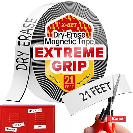 X-bet MAGNET Dry Erase Magnetic Strips by X-betMAGNET