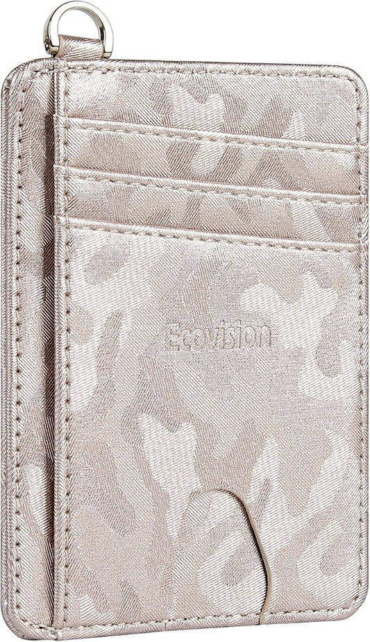 Slim Minimalist Front Pocket Wallet, RFID Blocking Credit Card Holder Wallet by Ecovision