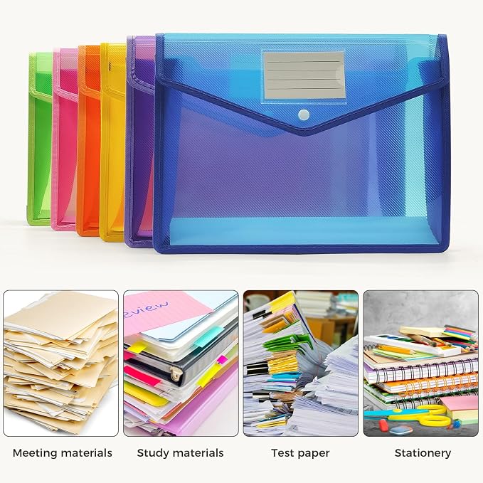 Plastic Expanding File Folder, Envelope Folders - Image 7