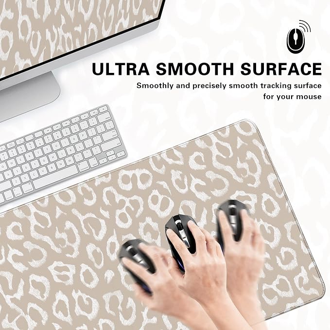 Desk Cover Mat, XXL Large Mouse Pad, Computer Laptop Mat Desk Decor - Image 3