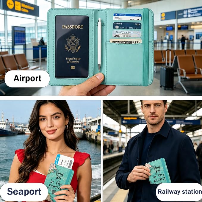 ZOPPEN RFID Blocking Passport Holder - Image 8