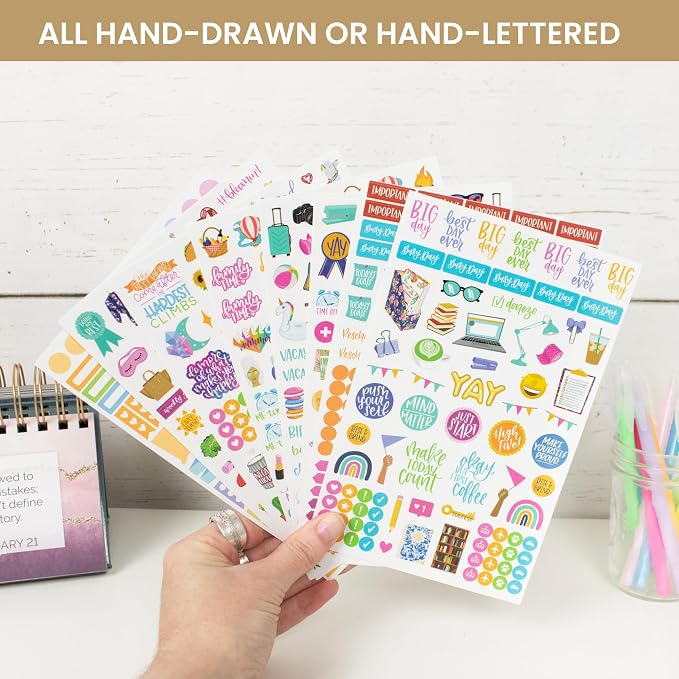 Bloom Daily Planners Newly Improved Classic Planner Sticker Sheets - Image 6