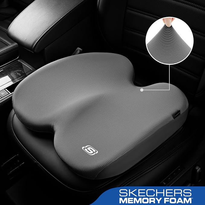 Skechers Seat Cushion, Ergonomic Memory Foam Cushion - Image 2