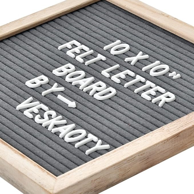 Felt Letter Board with 294 Letters, Numbers & Symbols - Image 2