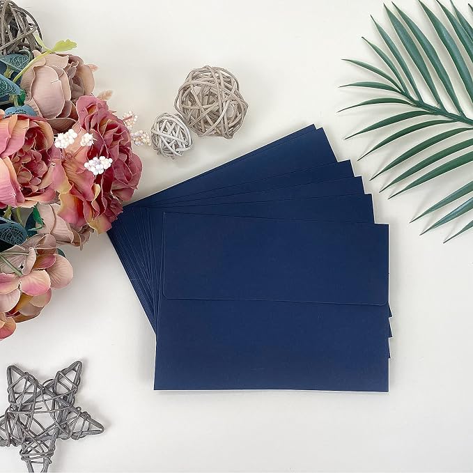 4x6 Blue Envelopes For Invitation, A6 envelope 4.75 x 6.5 inch, 4X6 Envelopes - Image 4
