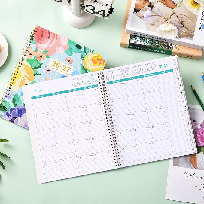 Planner 2026-2027, 18 Months Monthly Planner, Jul 2026-Dec 2027, - Image 2