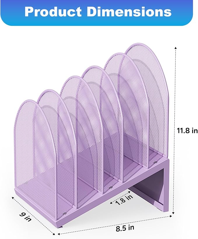 gianotter Desktop File Organizer, Desk Organizer - Image 4