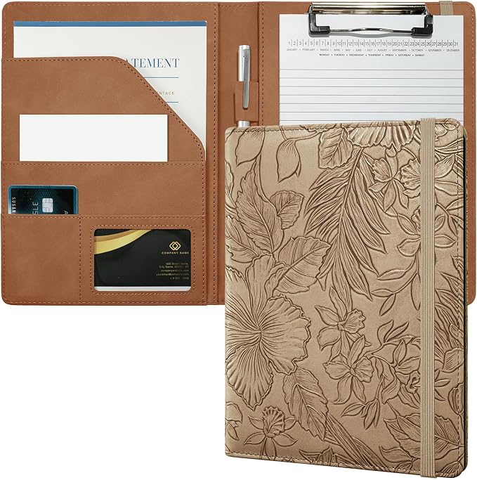 Mymazn Small Padfolio Clipboard Folder by Mymazn