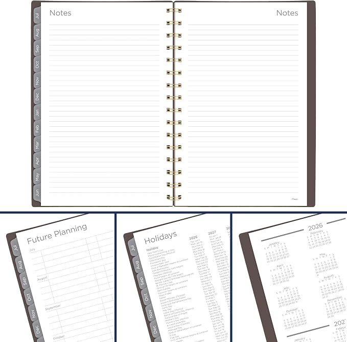 Mead Planner 2026-2027 Weekly & Monthly Academic 15-Month April-June, 5.5" x - Image 8