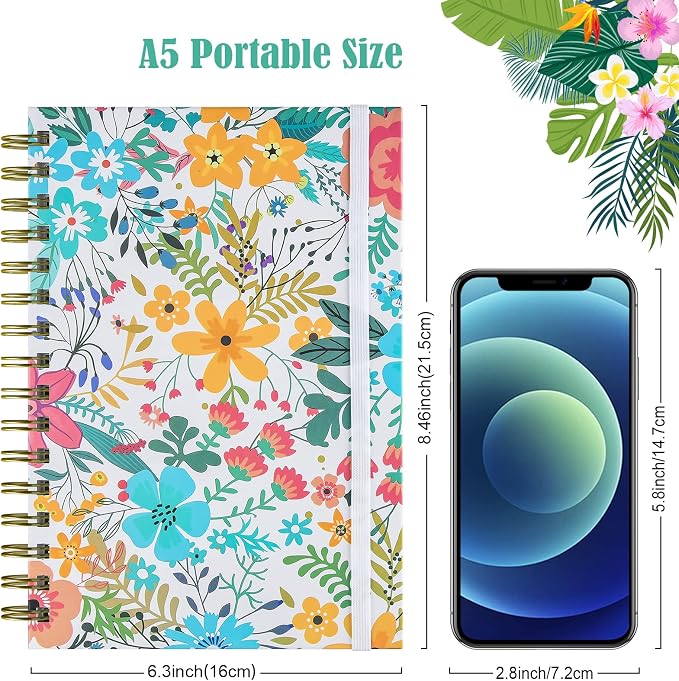 Spiral Notebook, A5 Lined Journal - Image 5