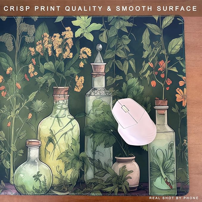 Green Enchanted Apothecary Desk Mat - Image 5
