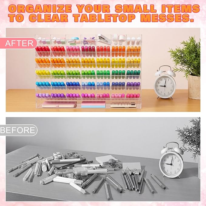 MotiMind Acrylic Pen Organizer Storage - Image 3