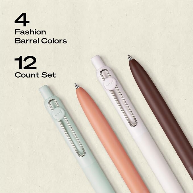 uniball™ Zento Gel Pens, 0.7mm Medium Point, Retractable, Smooth Writing - Image 5