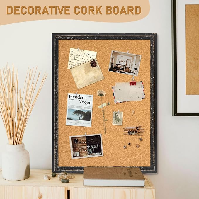 DOLLAR BOSS Large Cork Board for Wall - Image 6