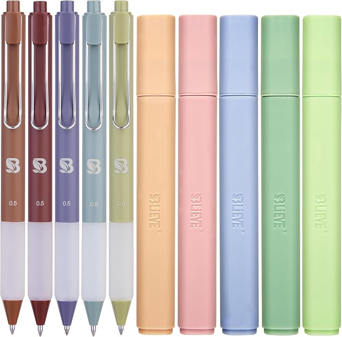 BLIEVE - Aesthetic Highlighters and Gel Pens by BLIEVEART