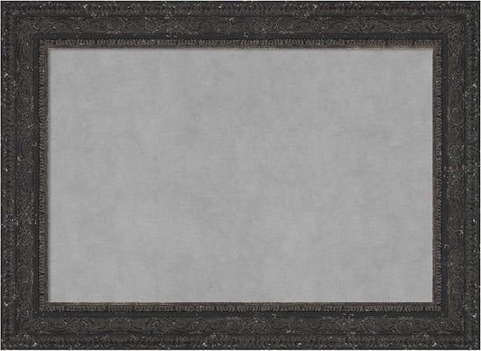Amanti Art Black Framed Magnetic Board 21x29 Medium Vision Board by AmantiArt
