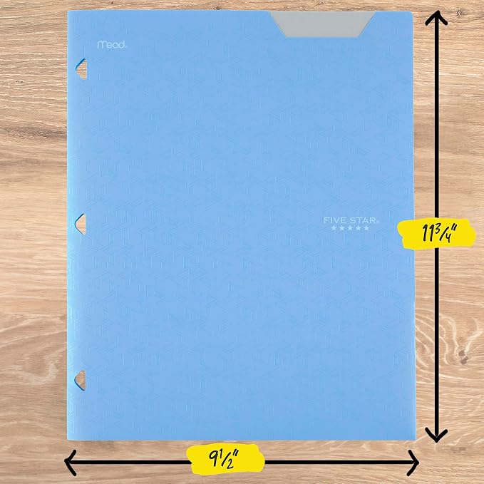Five Star 2-Pocket Folder, Plastic Folder - Image 7