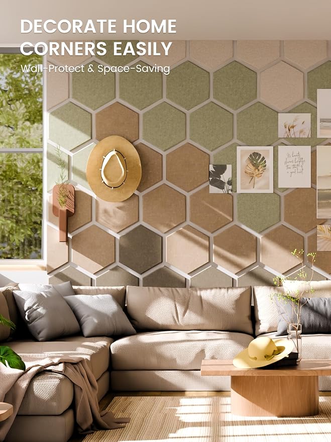 Fluxynara Hexagon Cork Board Alternative - Image 5