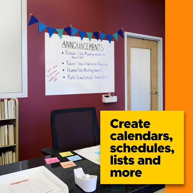 Post-it Dry Erase Whiteboard Film Surface - Image 7