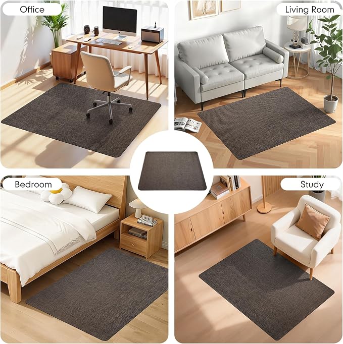Office Chair Mat, Heavy Duty Floor Protector Rolling Chairs - Image 7