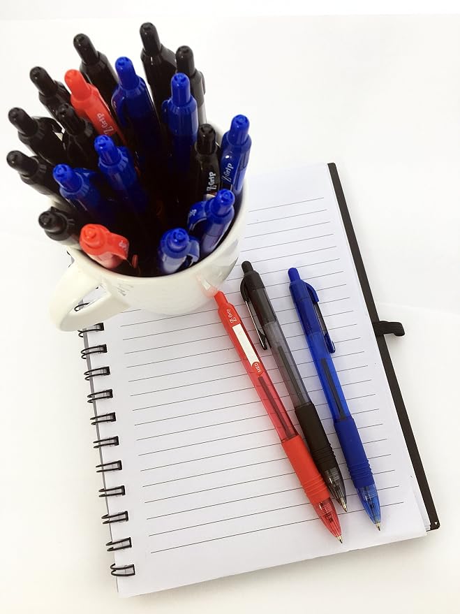 Zebra Pen Z-Grip Retractable Ballpoint Pen, Smooth-Flowing Ink, Fine Point - Image 3