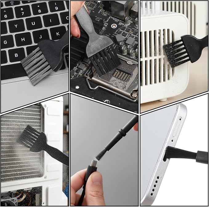 9 Pcs Keyboard Cleaning Brushes Kit Keyboard Brush Anti Static Brush - Image 7