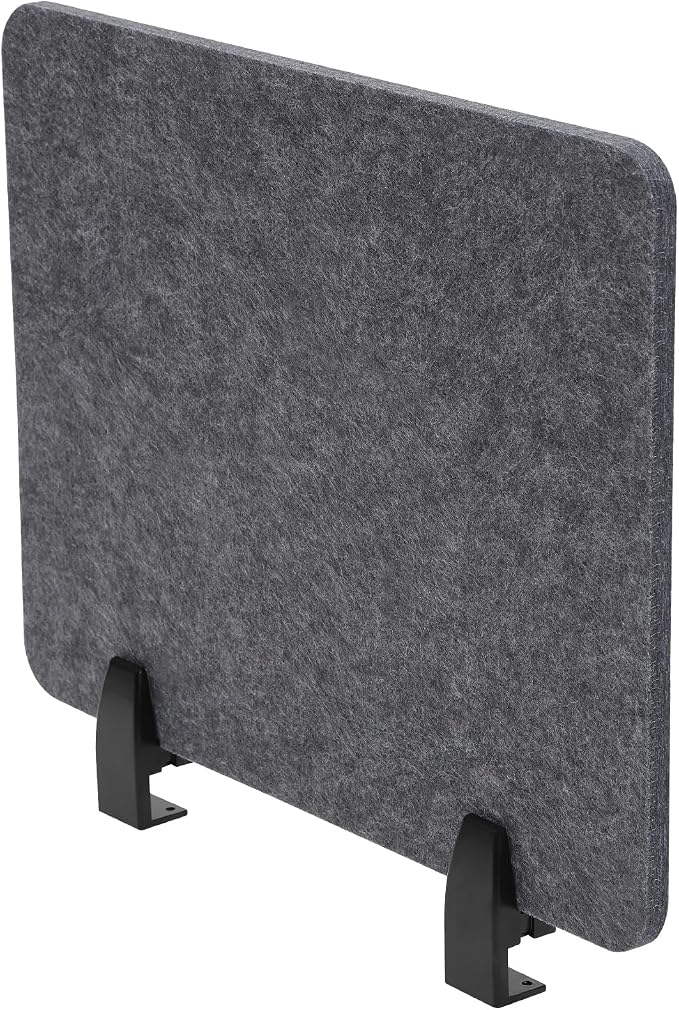 ReFocus Raw Clamp-On Acoustic Desk Divider Mounted Privacy Panel Set – Reduce by HAOREBAIYU