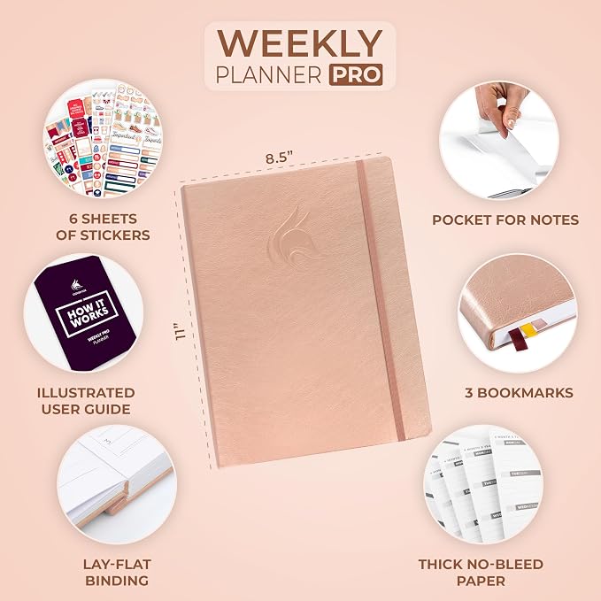 Clever Fox Planner PRO – Weekly & Monthly Life Planner to Increase Productivity - Image 2