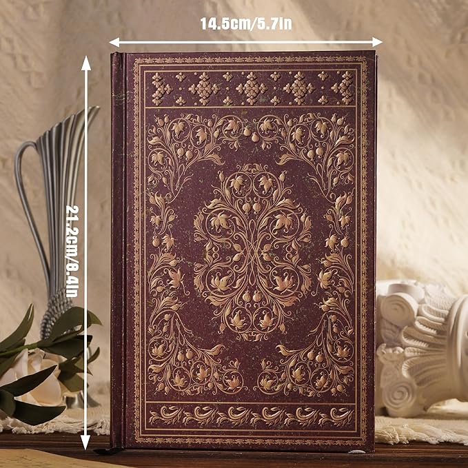 Line Notebooks for Women Men, A5 Aesthetic Hardcover Ruled Diary, 100 GSM Journals for Writing for Work, Note Taking, Office School-DeskLoop Office