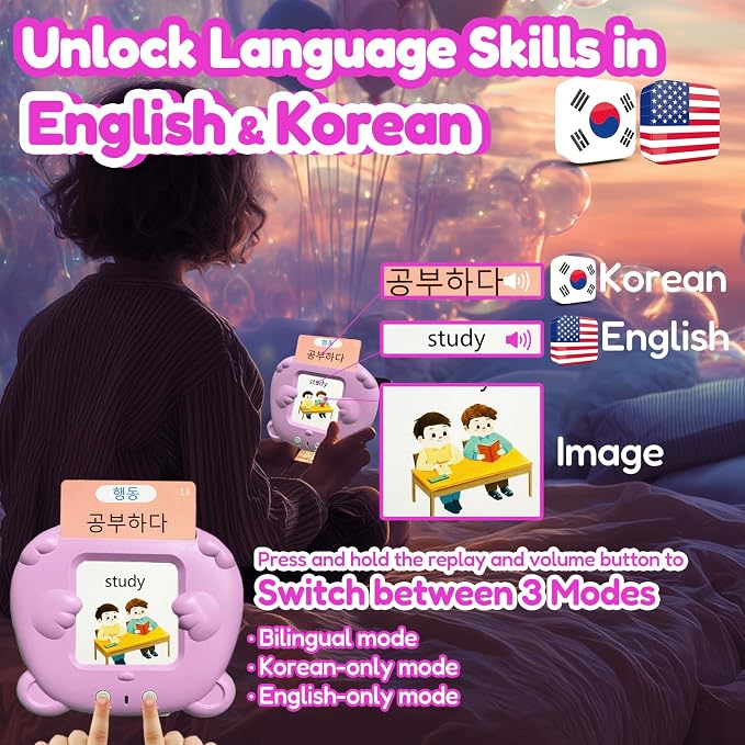 Bilingual Talking Flash Cards for Kids - Image 2