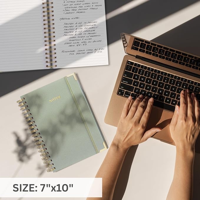 Aesthetic Thick Spiral Notebook Journal - Image 6