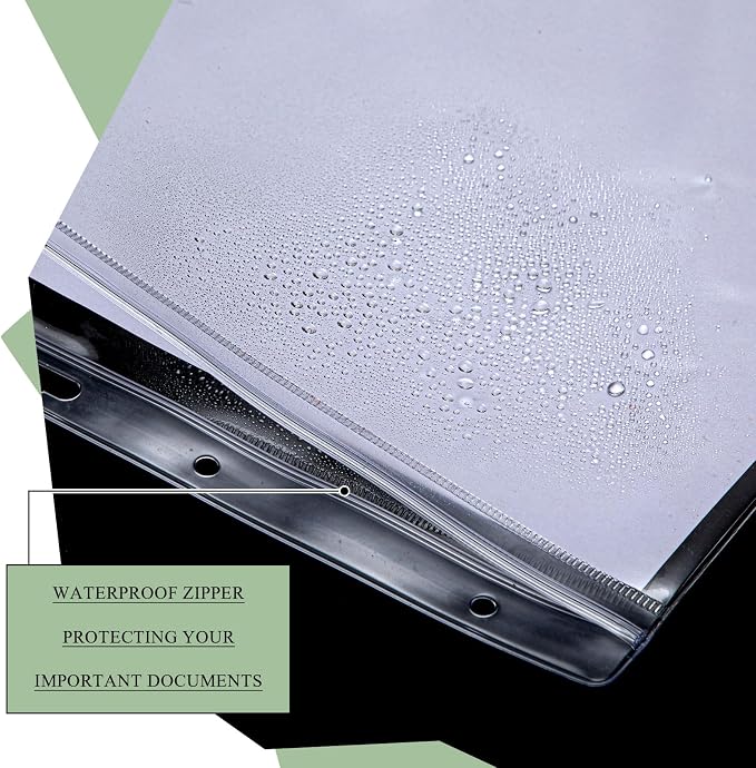 Sinload 10 Pcs Heavy Duty Sheet Protector 8.5 x 11 Inch Job Ticket Holder - Image 5