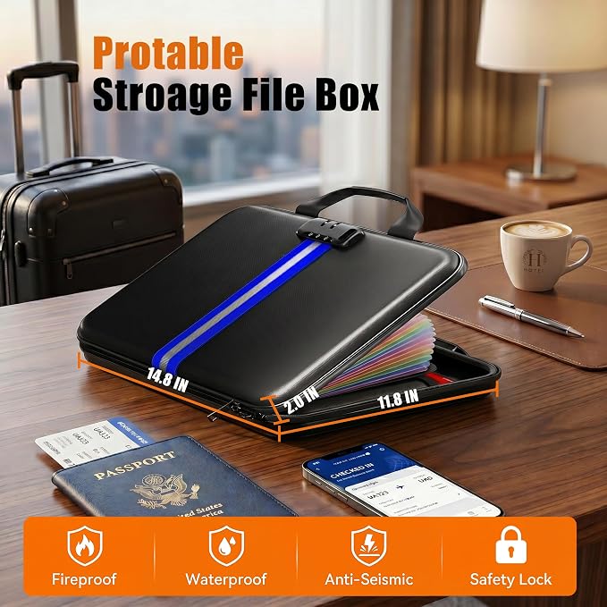 Fireproof Document Organizer - Image 6