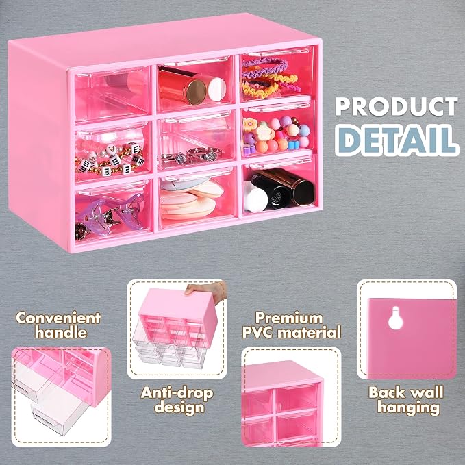 Amyhill 6 Pcs Mini Drawer Organizer Small Organizer - Image 3