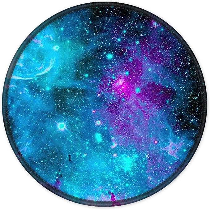 ITNRSIIET Round Mouse Pad with Stitched Edge Premium-Textured Waterproof by +ITNRSIIET
