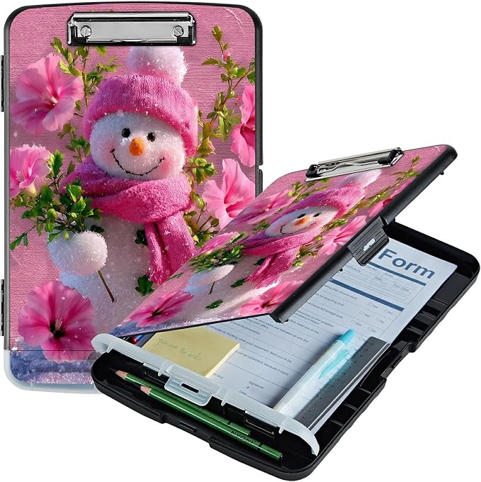 A4 Clipboard with Storage Pen Holder, Clipboards Organizer Nursing Clipboard by Unknown