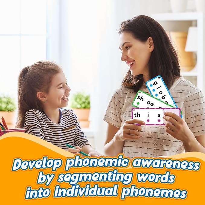 Kasfalci Blends & Digraphs Cards, Phonics Games, Speech Therapy Toys - Image 7