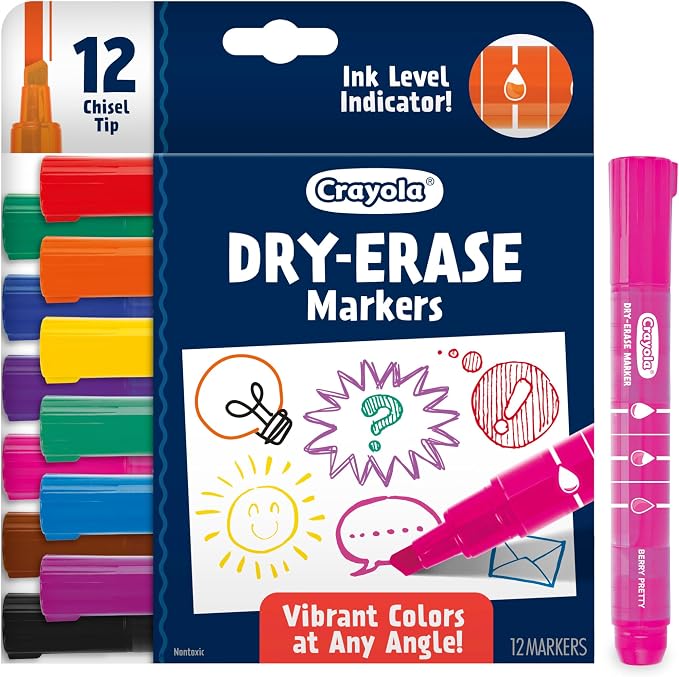 Crayola Take Note Dry Erase Markers - Image 10